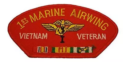 Usmc First 1st I Marine Aircraft Wing Maw Vietnam Veteran Patch W/ Ribbons • $10.78