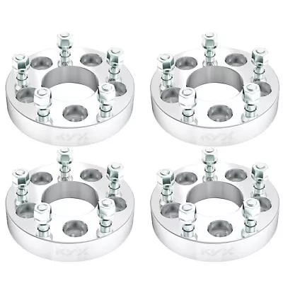 (4) 1.25  Wheel Spacers 5x4.5 To 5x5 71.5mm For Jeep Dodge Ford Lincoln Mazda • $73.43