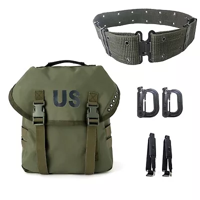 Military Alice Butt Pack Sling Bag Molle Webbing Messenger Bag Belt Olive Drab • $38.99