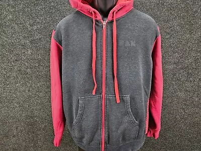 Independent Men's Gray Full Zip Hoodie Size Medium • $13.45