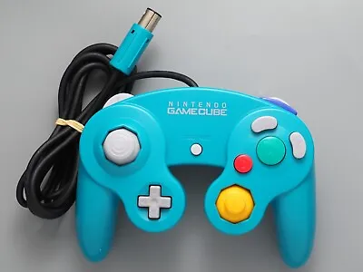 Emerald Blue Nintendo GameCube Controller EXCELLENT CONDITION RARE • $135