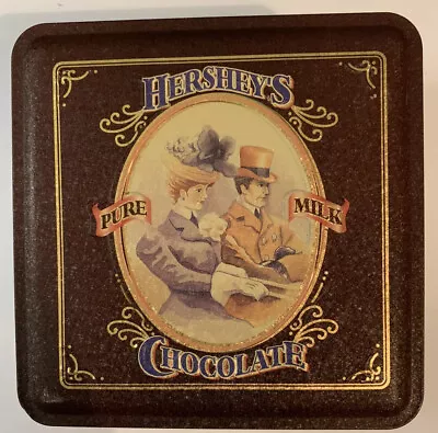 1995 HERSHEY'S Pure Milk Chocolate VINTAGE EDITION #4 COLLECTORS TIN • $20.75