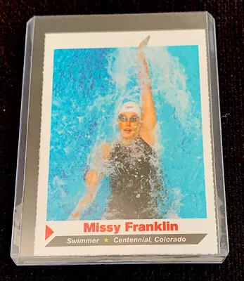 Missy Franklin Rookie 2012 Usa Swimming Si For Kids Rare Olympics Nm+ • $20