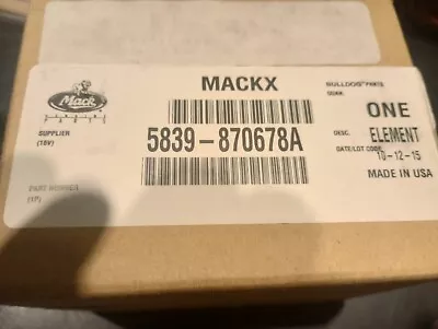 Mack Power Steering Filter(5839-870678A) • $25