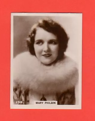 1927  154. Mary Philbin  BAT CINEMA STARS SET 6  Film Card Rare • $3.89