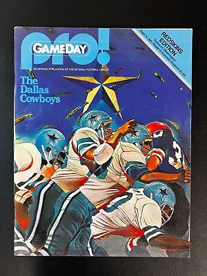 Pro Gameday Magazine - September 1981 Dallas Cowboys Vs Redskins Cover • $12