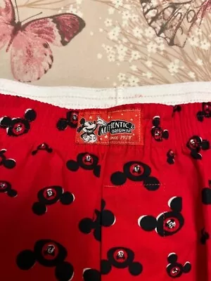 Disney Mickey Mouse Boxer Shorts EU XL Or US L NWT • $12