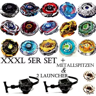 £21.55 • Buy Set Of 5 Battle Circles Rapidity Gyro For Beyblade Arena Metal Fusion Weather Random