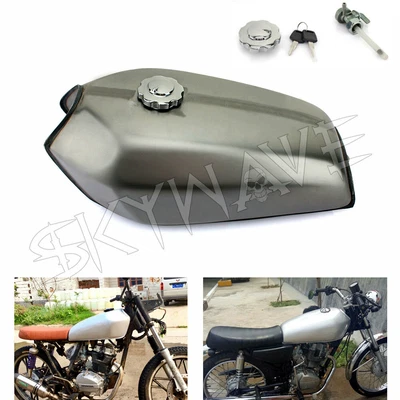 Cafe Racer Vintage Gas Fuel Tank 9l 2.4gal For Honda Cg125 Cg125s Cg250 Gas Cap • $89.96