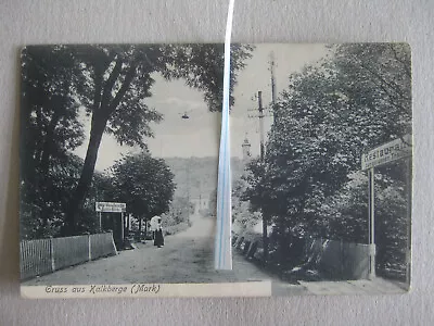 Old Litho Postcard Limestone Mountains Mark Inn Rüdersdorf Fredersdorf B. Berlin • £11.83