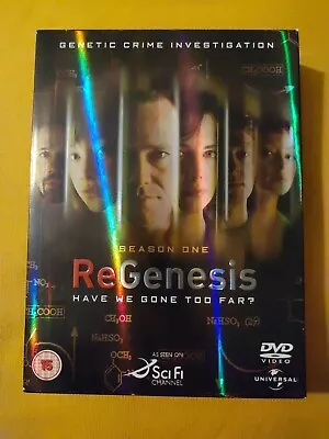 ReGenesis: Season One DVD Boxset 6 Discs 13 Episodes Sci-Fi & Fantasy Vgc • £1.20