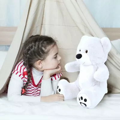 Cute Teddy Bear Mini Plush Animal Toy 10  For Sweetheart Birthday Gift White • $19.95