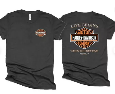 Harley Davidson Vintage T-shirt Harley Davidson Shirt • $20.95