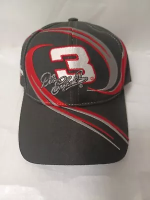 VTG Dale Earnhardt #3 The Intimidator By Chase Authentics Black 2001 Hat Cap • $9.99