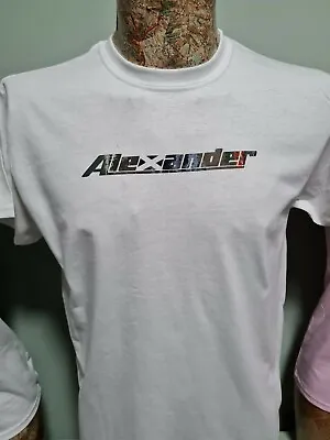 Alexander Chrome Logo T Shirt Classic Coachbuilder Bus Logo Ideal Present Dennis • £13.99