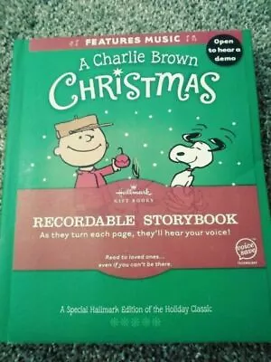 A Charlie Brown Christmas Hallmark Recordable Storybook (A Special Hallmark Edit • $13.98