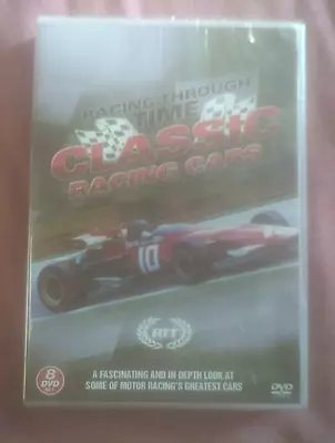 Racing Through Time Classic Racing Cars 8 Disc Dvd Box Set New/sealed • £7.99