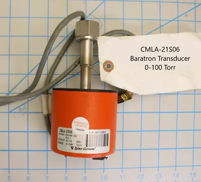 Cmla-21s06/pressure Transducer0-100 Torr Manometer Baratron 685-250336-001/tylan • $1295.03