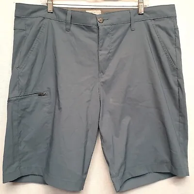 Weatherproof Vintage Summer Shorts Adult Size 40 Regular Blue Nylon Pants Mens • $9.95