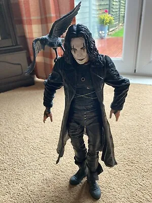 £150 • Buy Eric Draven The Crow Movie Maniacs 18” Figure With Sound