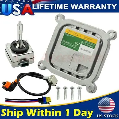 For Ford Mustang Xenon Ballast & D3S Bulb Kit Control Unit Computer 2010-2019 US • $40.99