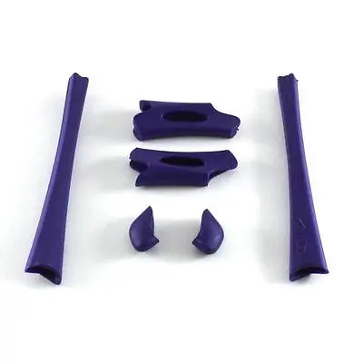 New Walleva Purple Lower And Upper Earsocks/Nosepads For Oakley Flak Jacket XLJ • $6.99