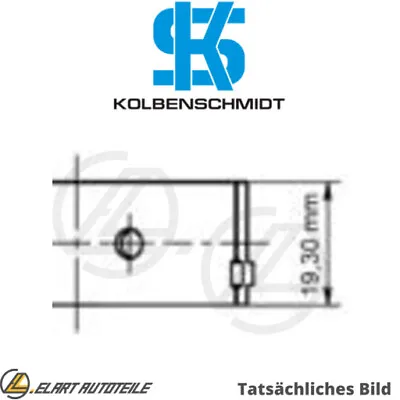 CONNECTING ROD BEARING SET FOR OPEL 20SE/XSE/XXEV/NE/SEH/XE/CLET/CNE/CXE X20SE 2.0L 4cyl • $36.20