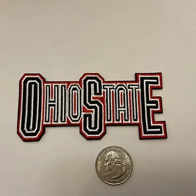 OSU The Ohio State  Vintage  Embroidered Iron On Patch Lot 3  X 3  • $5.99