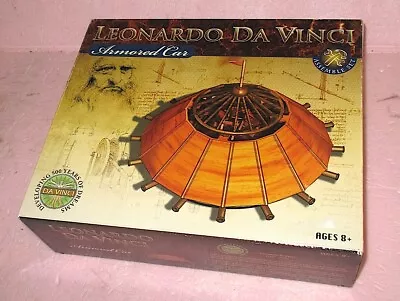 Leonardo Da Vinci ARMORED CAR Model Kit  NEW IN BOX • $12.49