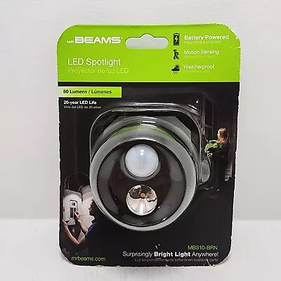 Mr. Beams MB310 Wireless LED Mini Spotlight With Motion Sensor And Photocell • $12.25