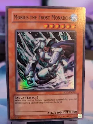 YuGiOh! Mobius The Frost Monarch SOD-EN022 Super Rare • $4.74