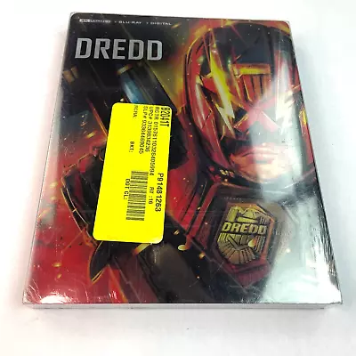 Dredd Steelbook (4K Ultra HD + 3D/2D Blu-ray + Digital) 2012 (2024) *NEW SEALED* • $24.97