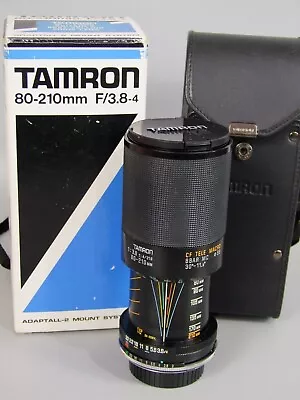 Vintage Tamron 80-210mm F3.8 Manual Focus Lens Minolta MD Fit • £14.50