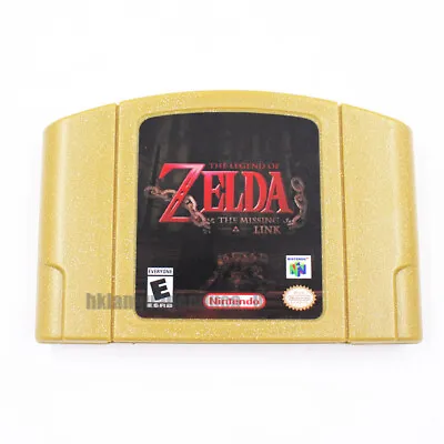 The Legend Of Zelda The Missing Link Zelda 64 Dawn And Dusk For Nintendo 64 Cart • $19.99