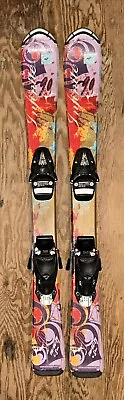 100 Cm Nordica Infinite Girl's Junior Skis Bindings + Boots • $114.99