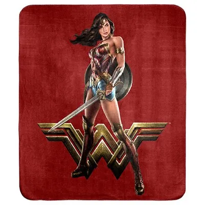 Wonder Woman Dc Justice League | Polar Fleece Throw Rug Blanket • $32.14