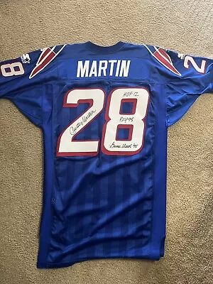 Curtis Martin Game Used Worn Jersey PSA DNA LOA New England Patriots Pro Shop • $4999.99