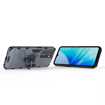 For OPPO A39 R9S R11 R17 RenoZ Shockproof Phone Cover 360°Ring Holder Stand Case • $8.79