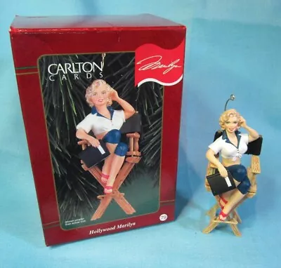 Carlton Cards Hollywood Marilyn Monroe Christmas Ornament 1999 New In Box • $7.65