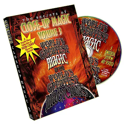 World's Greatest Magic: Close Up Magic #3 - DVD • $19.36