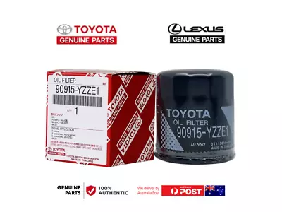 [1pc]Toyota Genuine Oil Filter 90915-YZZE1 X1 / Aus Ref: Z386 90915-YZZN2 • $21