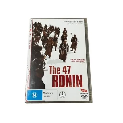 The 47 Ronin Toshiro Mifune Takashi Shimura Region 4 New Sealed Action Drama • £19.18