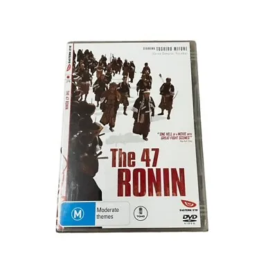 The 47 Ronin Toshiro Mifune Takashi Shimura Region 4 New Sealed Action Drama • $20.08