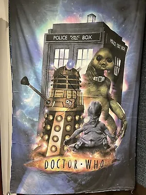 £0.99 • Buy Vintage Doctor Who Single Duvet Set With Pillowcase Dalek, Tardis, Slitheen, Mom