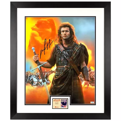 Mel Gibson Autographed 1995 Braveheart 16x20 Framed Photo • $799.99