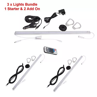 Kampa Sabre LINK 30  Awning / Tent Lighting Kit -  1 X Starter & 2 X Add Ons • £59.99