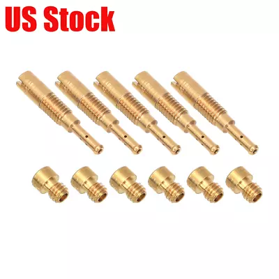 $15.99 • Buy For Kawasaki KLX 110 DRZ110 STOCK CARB Pilot Jet Kit & Larger Main Jet Kit
