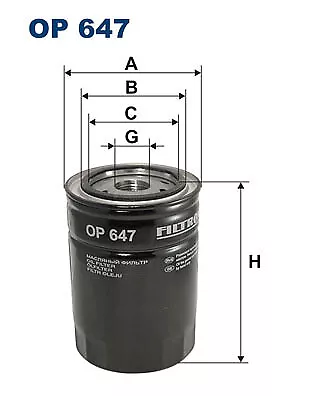 FILTRON OP 647 Filter Operating Hydraulics For AGRALEDEUTZ-FAHRFENDTFORDIVE • $16.80