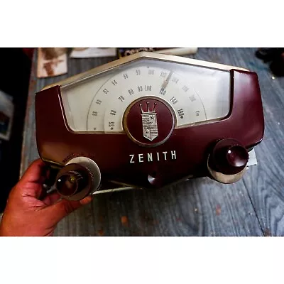 Zenith Cobra-Matic Vintage 1950’s Art Deco Am/Fm Tube Radio Chassis 10H20Z • $150