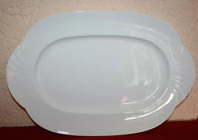 £12.51 • Buy Bow White Plate Oval 34 Cm Villeroy & Boch